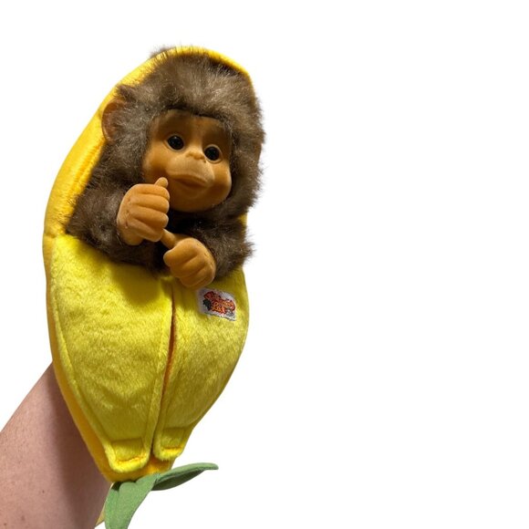 Set of 3 Hand Puppet Monkies Monkey Plush - Picture 15 of 16